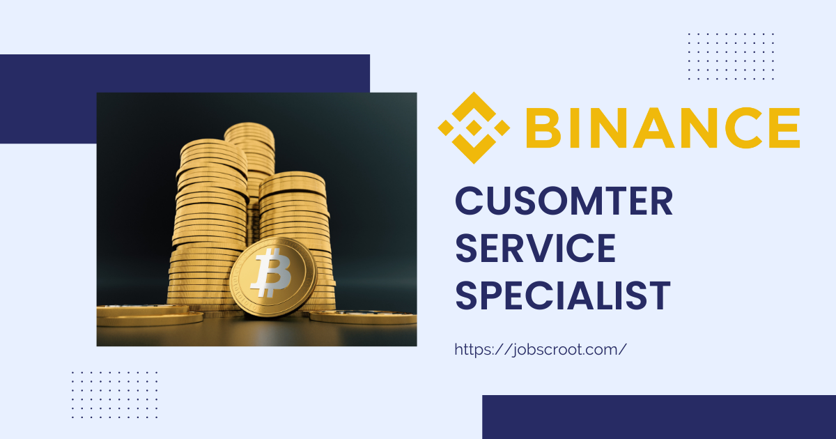 binance customer support job