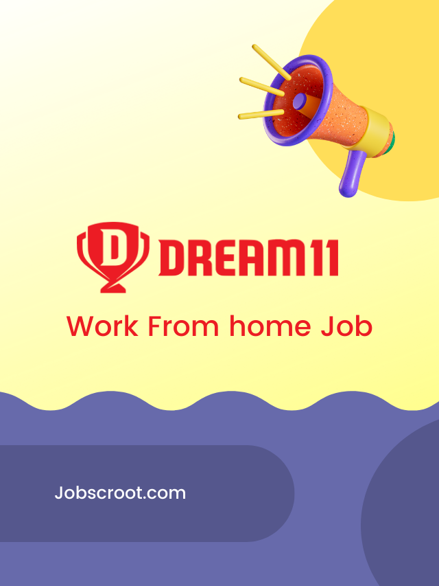 Work from home job Dream11