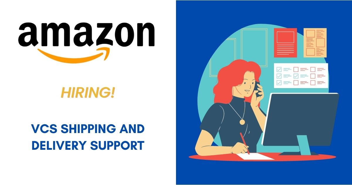 Amazon work from home jobs SDS (Shipping and Delivery Support