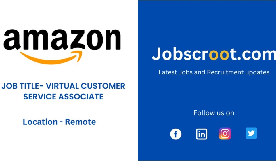 amazon virtual customer service associate