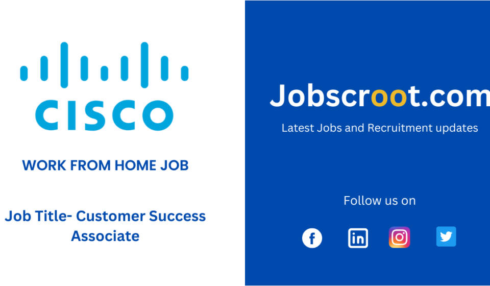 CISCO customer success associate job