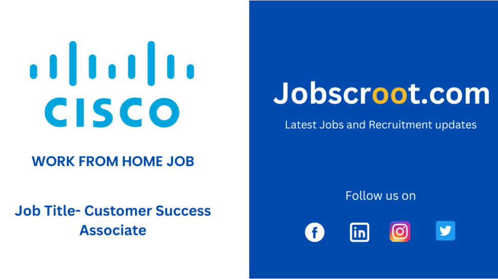 CISCO customer success associate job